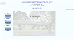 Desktop Screenshot of labzoo.ufpr.br