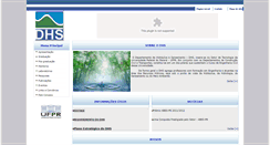 Desktop Screenshot of dhs.ufpr.br