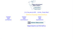 Desktop Screenshot of congressotransito.ufpr.br