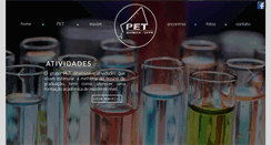 Desktop Screenshot of petquimica.ufpr.br