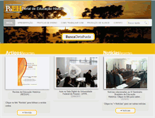 Tablet Screenshot of educahis.ufpr.br