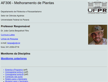 Tablet Screenshot of bespa.agrarias.ufpr.br