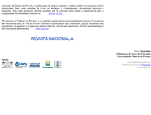 Tablet Screenshot of educaremrevista.ufpr.br