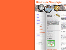 Tablet Screenshot of historiadaalimentacao.ufpr.br