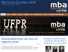 Tablet Screenshot of mbage.ufpr.br