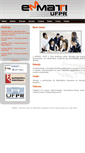 Mobile Screenshot of emmati.ufpr.br