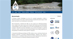 Desktop Screenshot of lhg.ufpr.br