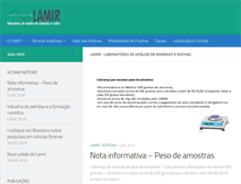 Tablet Screenshot of lamir.ufpr.br