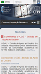Mobile Screenshot of cce.ufpr.br