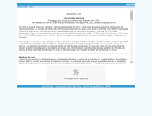 Tablet Screenshot of ergonomia.ufpr.br